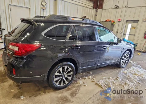 2015 Subaru Outback 2.5I Limited z USA, uszkodzony, nr VIN 4S4BSANC3F3299384